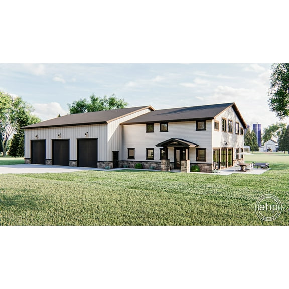 Advanced House Plans: Builder Ready Blueprints | Table Rock 29847 | Post Frame Home Plan