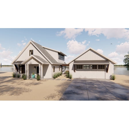 Advanced House Plans: Builder Ready Blueprints | Thompson Falls 29415 | 1.5 Story Plan