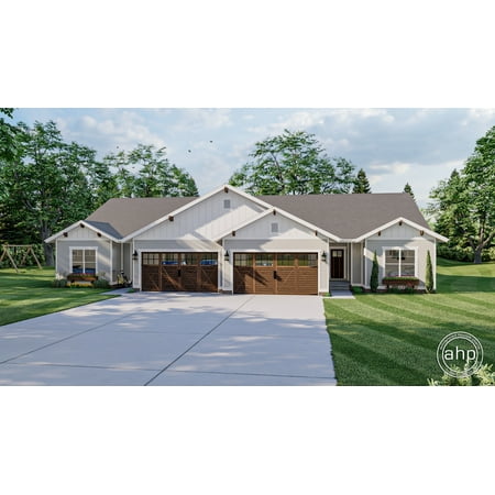 Advanced House Plans: Builder Ready Blueprints | Valley Heights 29814 | Multi-Family Plan