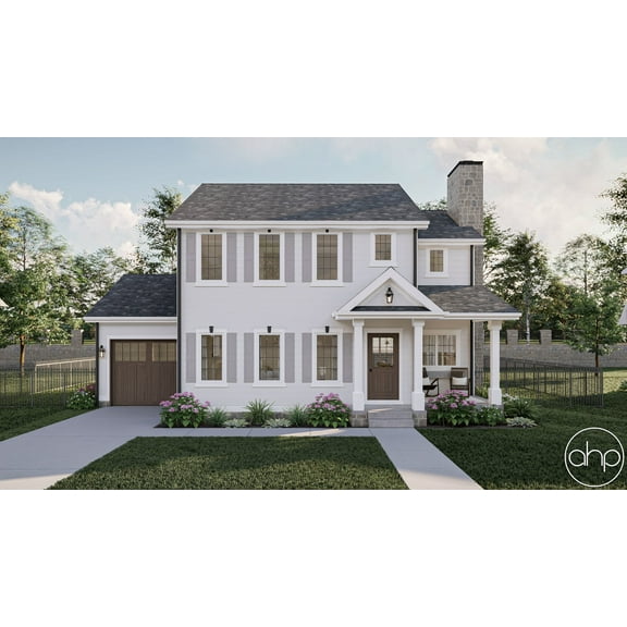 Advanced House Plans: Builder Ready Blueprints | Warford 30250 | 2 Story Plan