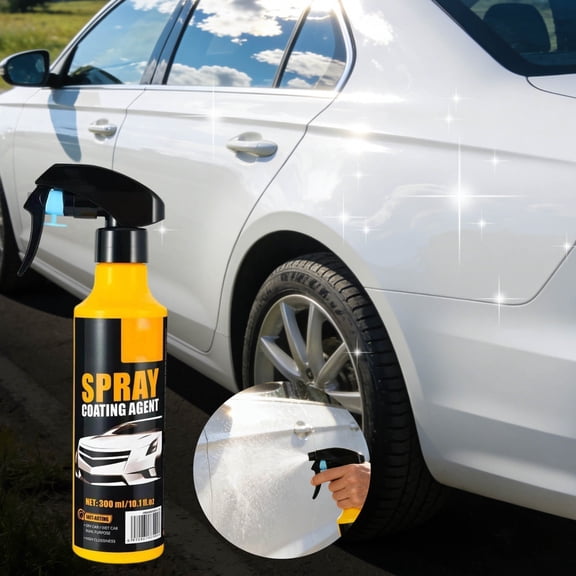 Advanced Hydrophobic Ceramic Coating Spray for Easy Application Long Lasting Gloss and Shield(120ml)