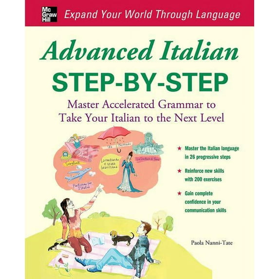 Advanced Italian Step-By-Step, (Paperback)