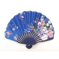 thumbnail image 1 of Advanced Japanese Style Hand Fan-blue, 1 of 1