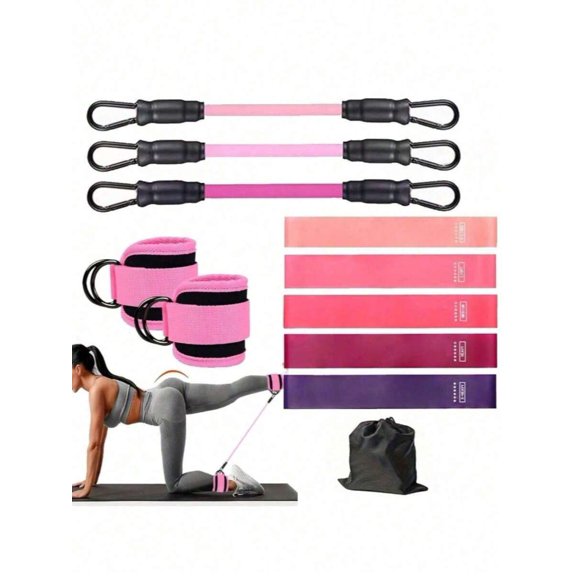 Advanced Kick Leg Resistance Band Hip And Leg Strength Training Ankle Buckle Strap Strength Training Bounce Taekwondo Training Band Ankle Elastic Rope Resistance Loop