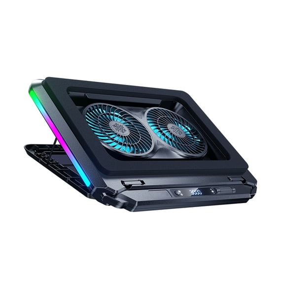 Advanced Laptop Cooling Pad with 15x Increased Airflows Overclocking Cooling Low Noise for 15-21Inch Notebook
