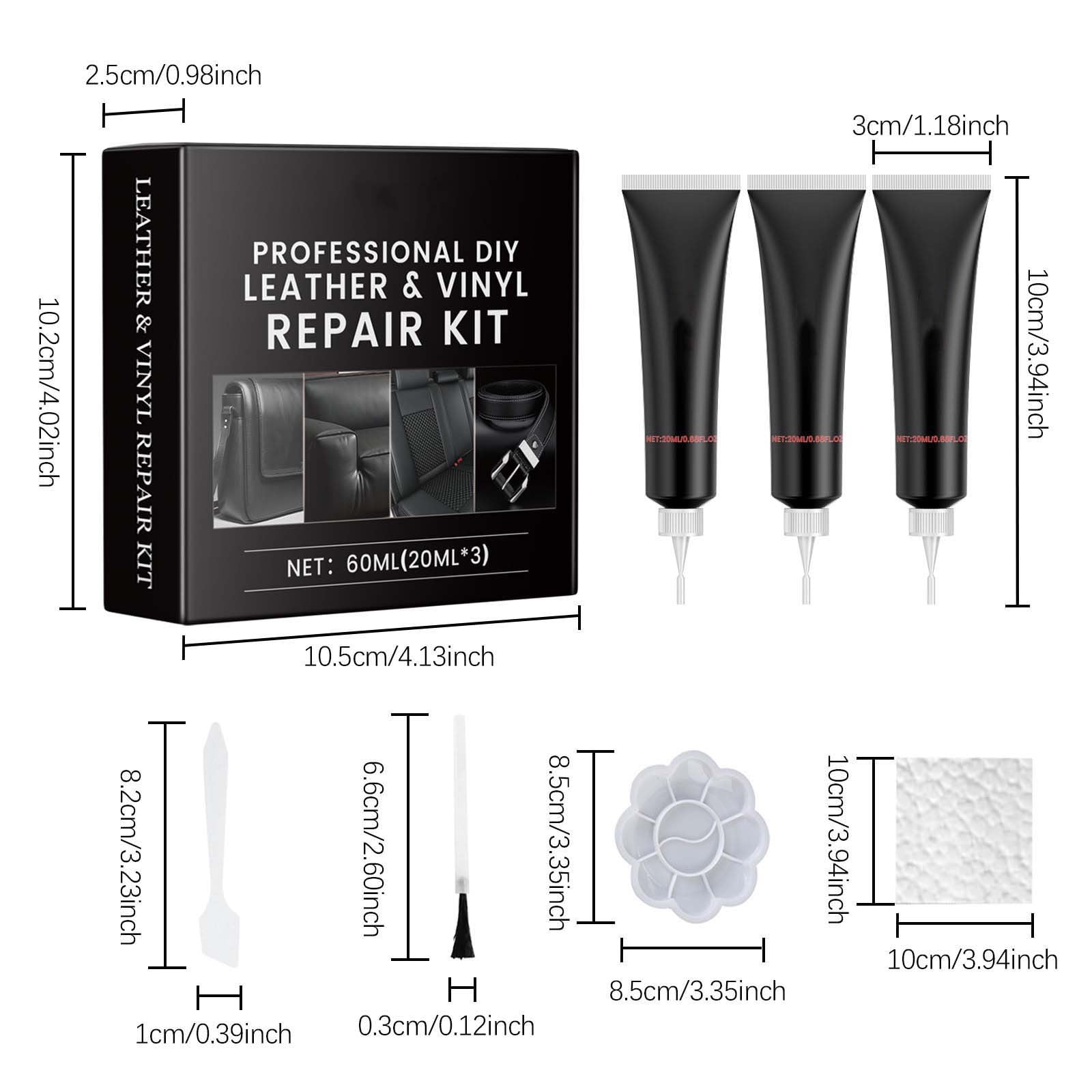 Advanced Leather Repair Gel, 2024 New Leather Repair Kit for Car Seat