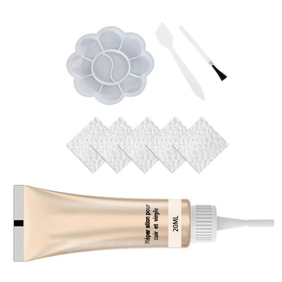 Coloured Cream Gel for Couch and Jackets Leather Repair Gel Professional Leather Repair Set for Car Seat Repair Set
