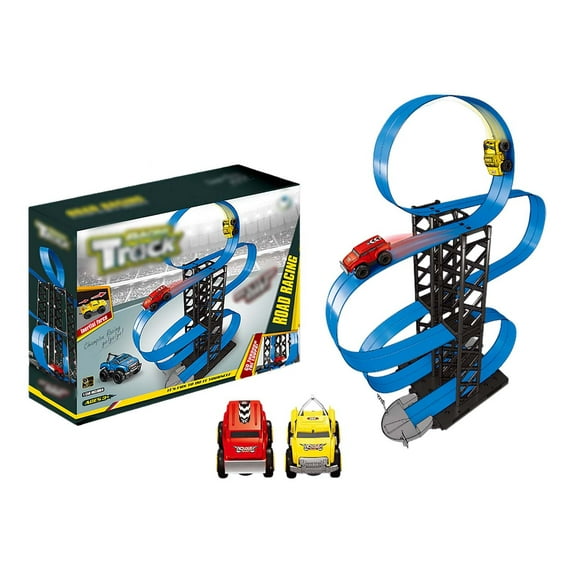 Advanced Levitation RC Racing Car Track Toy Set for Kids Indoor Assembly and Play