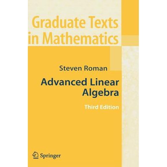 Pre-Owned Advanced Linear Algebra