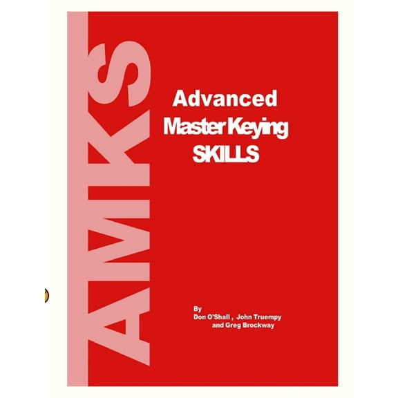 Advanced Master Keying Skills (Paperback)
