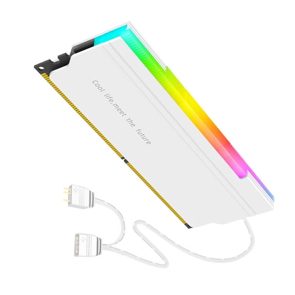 Advanced Memory Cooling Heatsink DDR4 RAMs Module Customizable ARGB Lighting