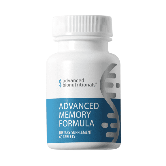 Advanced Memory Formula - Brain Support Supplement - Focus, Concentration & Recall Enhancement Pills with Alpha GPC & Bacopa for Mental Clarity (60 Tablets)