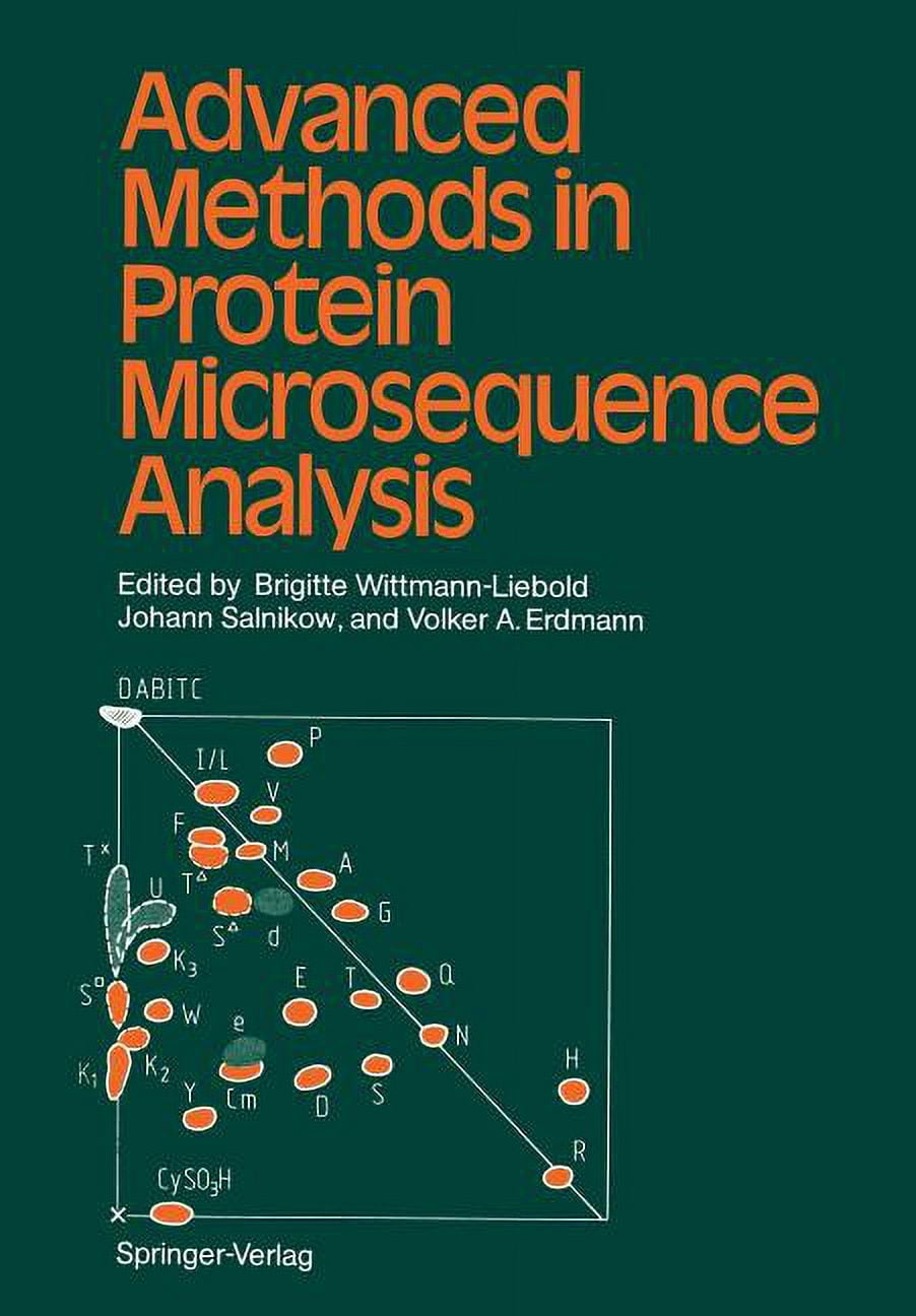 Protein Methods Book Advanced Methods in Protein Microsequence Analysis, (Paperback ...