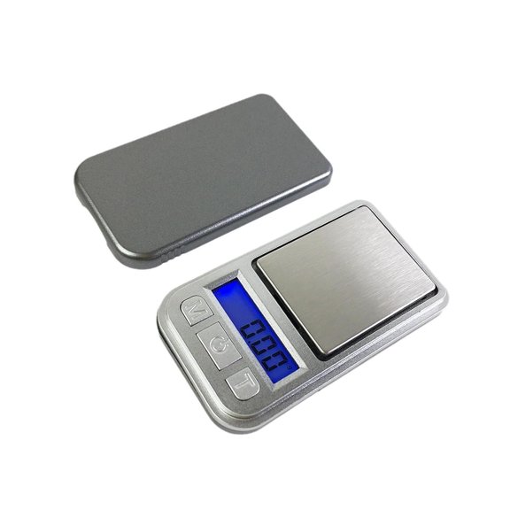 Advanced Mini Digital Scale – 200g Capacity with 0.01g High Precision, Blue Backlit Display, Multiple Unit Conversion – Accurate Pocket-Size Weighing Tool（M）