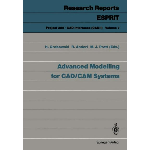 Advanced Modelling for Cad/CAM Systems, (Paperback)