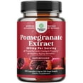 thumbnail image 1 of Advanced Natural Antioxidant Superfood Pomegranate Polyphenols Extract Supplement - Heart Health and Joint Support - Superfood Powder Capsules for Men and Women, 1 of 9