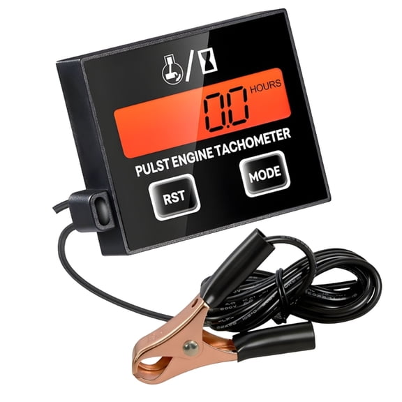 Advanced Non Contact Tachometer For Combustion Engines Featuring Bright LCD And Extended Operation