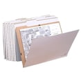 thumbnail image 1 of Advanced Organizing Systems  26 W x .25 D x 19 H in. AOS Office School Flat Storage File 25 Folders, Pack 10, 1 of 1