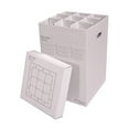 thumbnail image 1 of Advanced Organizing Systems 9 Slot Manager Rolled Storage 25"h x 16"w x 16"l, 1 of 2