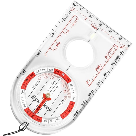Advanced Orienteering Compass for Hiking & Navigation