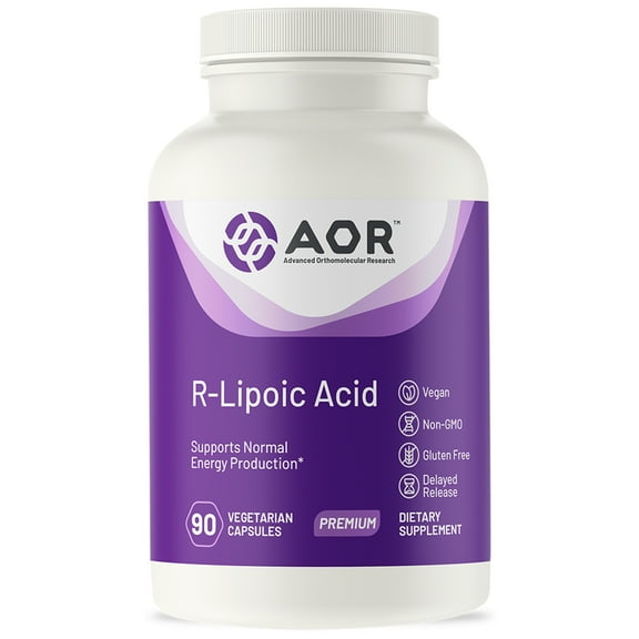 Advanced Orthomolecular Research AOR R-Lipoic Acid, 150 mg, 90 Capsules