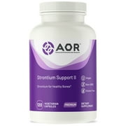 Advanced Orthomolecular Research AOR Strontium Support II, 341 mg, 120 Capsules