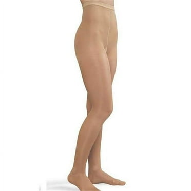 Advanced Orthopaedics 9343 - BL 15 - 20 mm Hg Compression Ladies Pantyhose- Black - Small