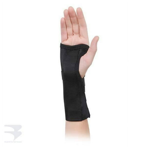 Advanced Orthopaedics Cock-Up Elastic Wrist Brace - Small Left