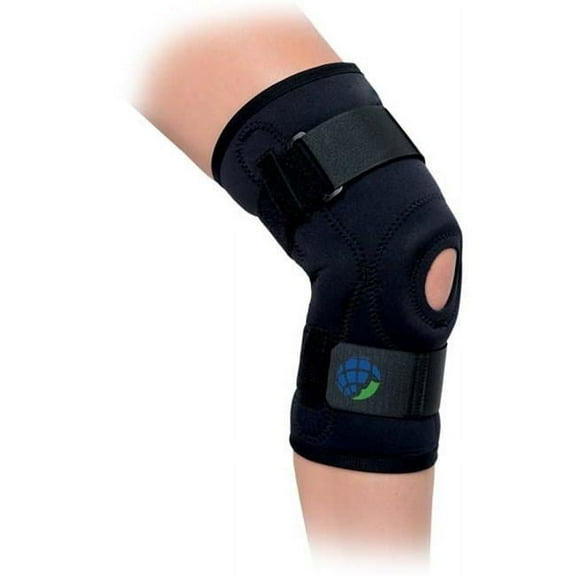 Advanced Orthopaedics Deluxe Hinged Knee Brace, Medial & Lateral Support, 3X Large