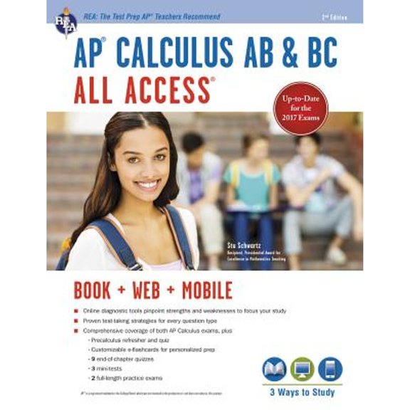 Pre-Owned AP(R) Calculus AB & BC All Access Book + Online (Paperback) 0738612200 9780738612201