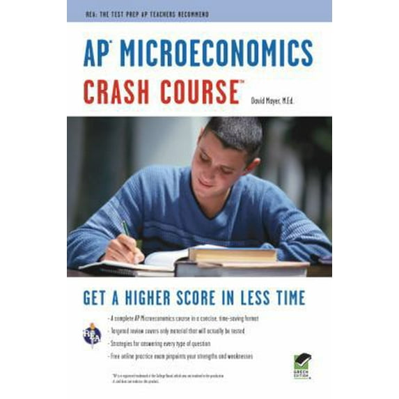 Pre-Owned Ap(r) Microeconomics Crash Course Book + Online (Paperback) 0738609722 9780738609720
