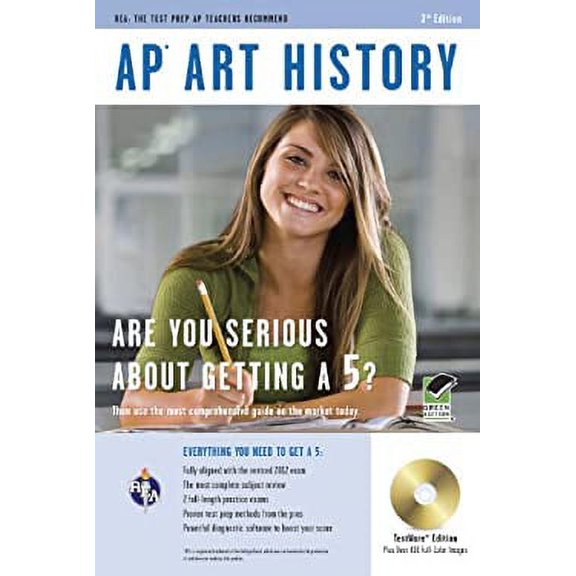 Pre-Owned AP® Art History, plus Timed-Exam CD-Software (Advanced Placement (AP) Test Preparation) (Paperback) 0738610755 9780738610757