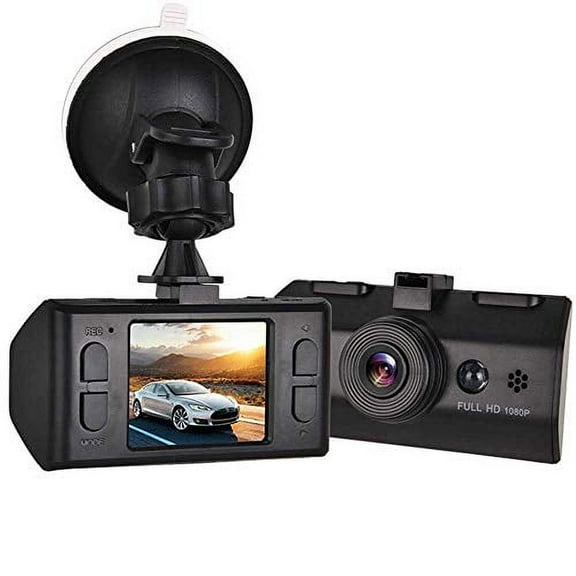 CuWire Advanced Portable Car Dash Camcorder, 4x Digital Zoom, Night Vision, Black