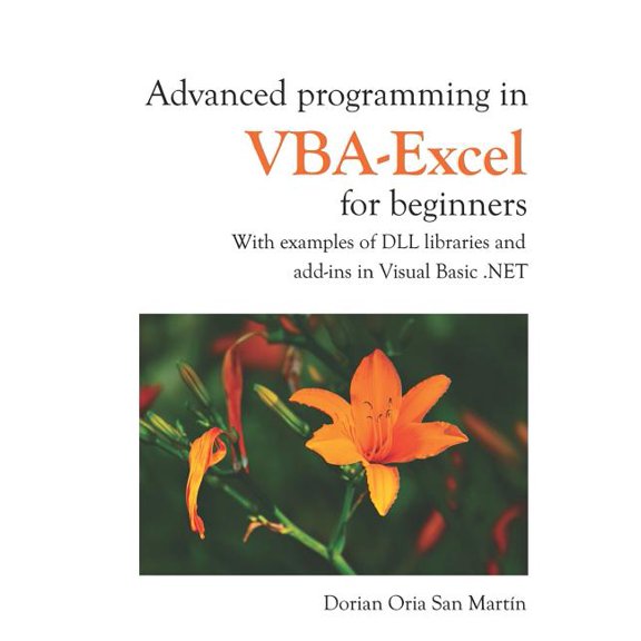 Advanced Programming in Vba-Excel for Beginners: With Examples of DLL Libraries and Add-Ins in Visual Basic .Net (Paperback)