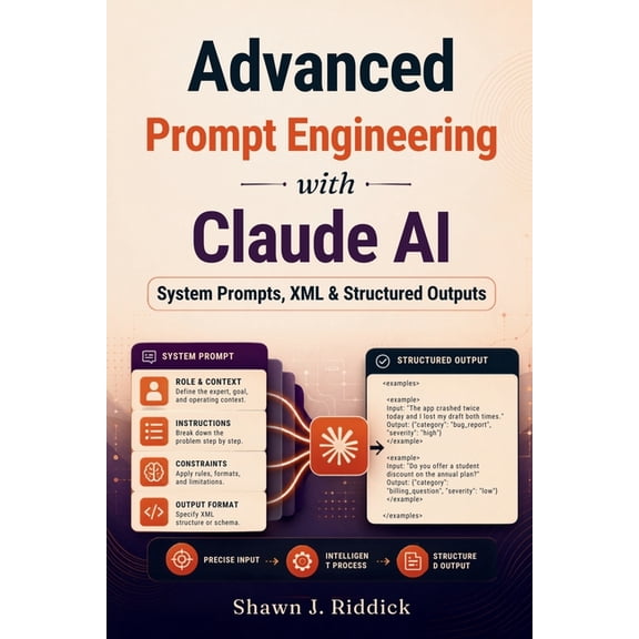 Advanced Prompt Engineering with Claude AI: System Prompts, XML & Structured Outputs, (Paperback)