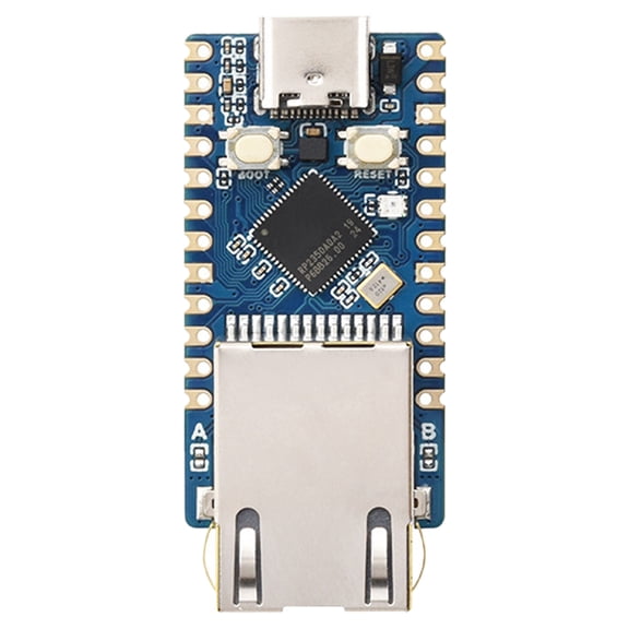 Advanced RP2350 Microcontroller Board Ethernet Development Module Double Processors With 14 GPIO Pins