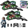 thumbnail image 1 of Advanced Rc Jet, Rc Stunt Fighter Jet Toy for Kids with 360° Flips & LED Lights, Christmas Remote Control Drone, Foam Remote Control Airplane, for Kids Adults Beginners Sky Enthusiast (2*Green), 1 of 9