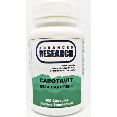 Advanced Research/Nutrient Carriers Carotavit Beta Carotene 100 Caps