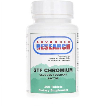 Advanced Research/Nutrient Carriers Gtf Chromium - Glucose Tolerant Factor