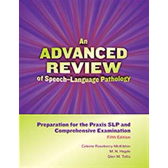 Pre-Owned ADVANCED REVIEW OF SPEECH-LANG.PATHOL. (Paperback) 1416411666 9781416411666