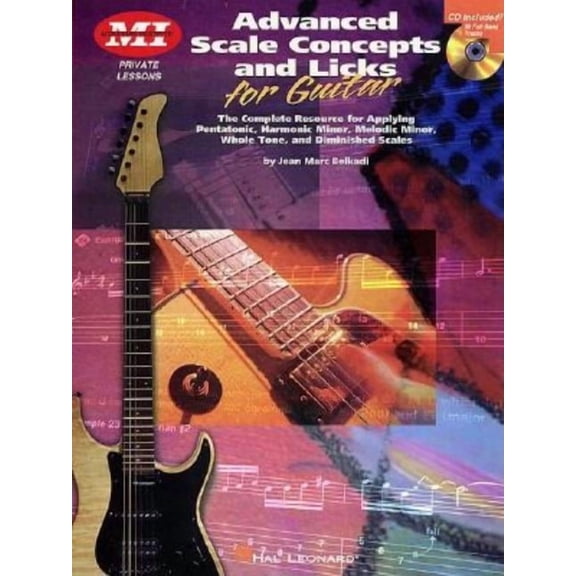 Advanced Scale Concepts and Licks for Guitar: Private Lessons, (Paperback)