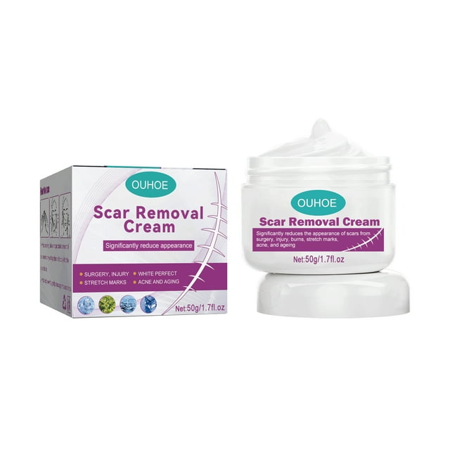 Advanced Scar Removal Cream, Targets Keloid, CSection, Burns & Acne