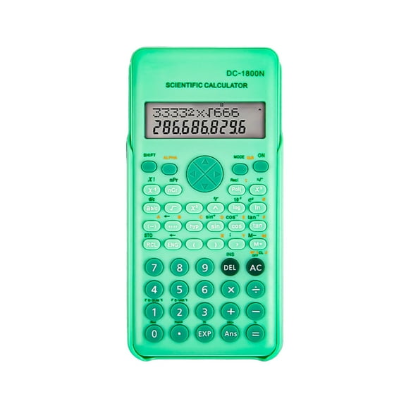Advanced Scientific Calculator for Students - 240 Functions, Ergonomic Design, Ideal for Math & Engineering with Memory Storage & Hard Case, Perfect for Exams & Office Use.
