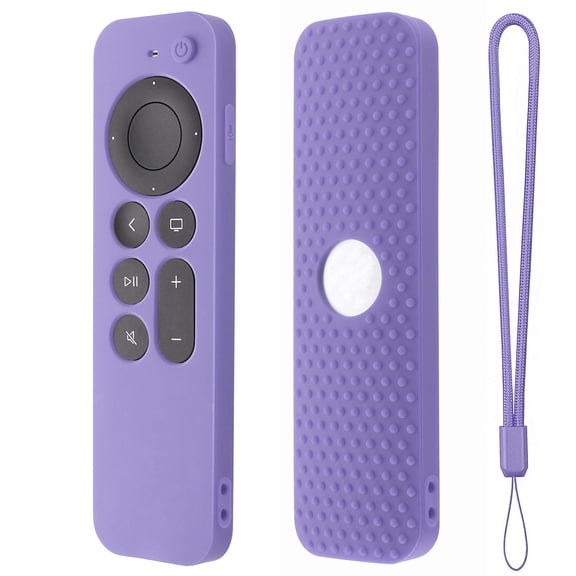 Advanced Silicone Protective Remote Control Cover with Detachable Lanyard for 4K Smart TV Home Entertainment System Accessories