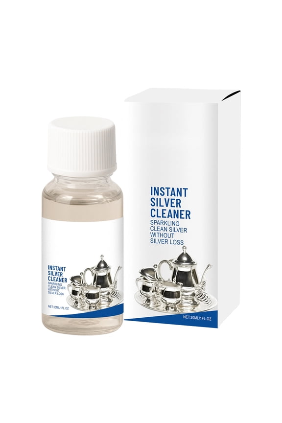Advanced Silver Polish Solution Removes Oxidation Stain Gentle Protect Metal Items
