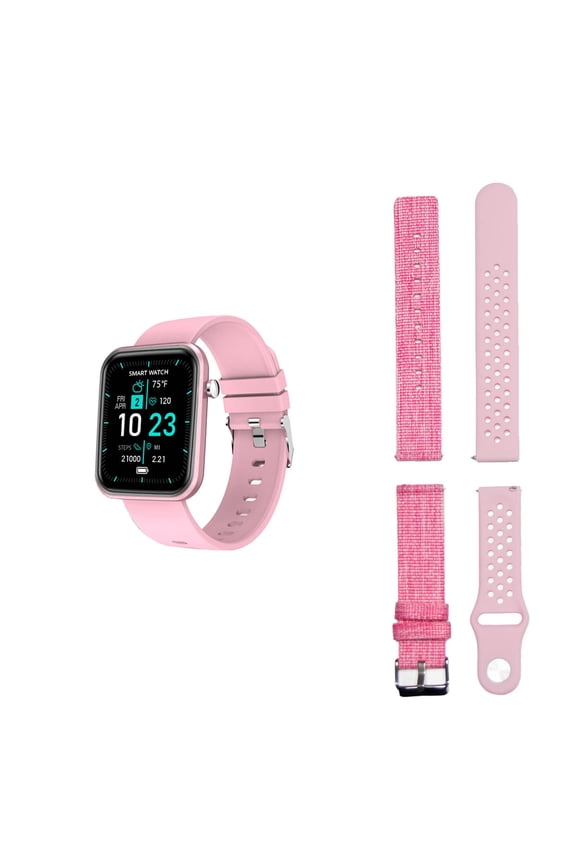 Advanced Smartwatch With Three Bands And Wellness + Activity Tracker