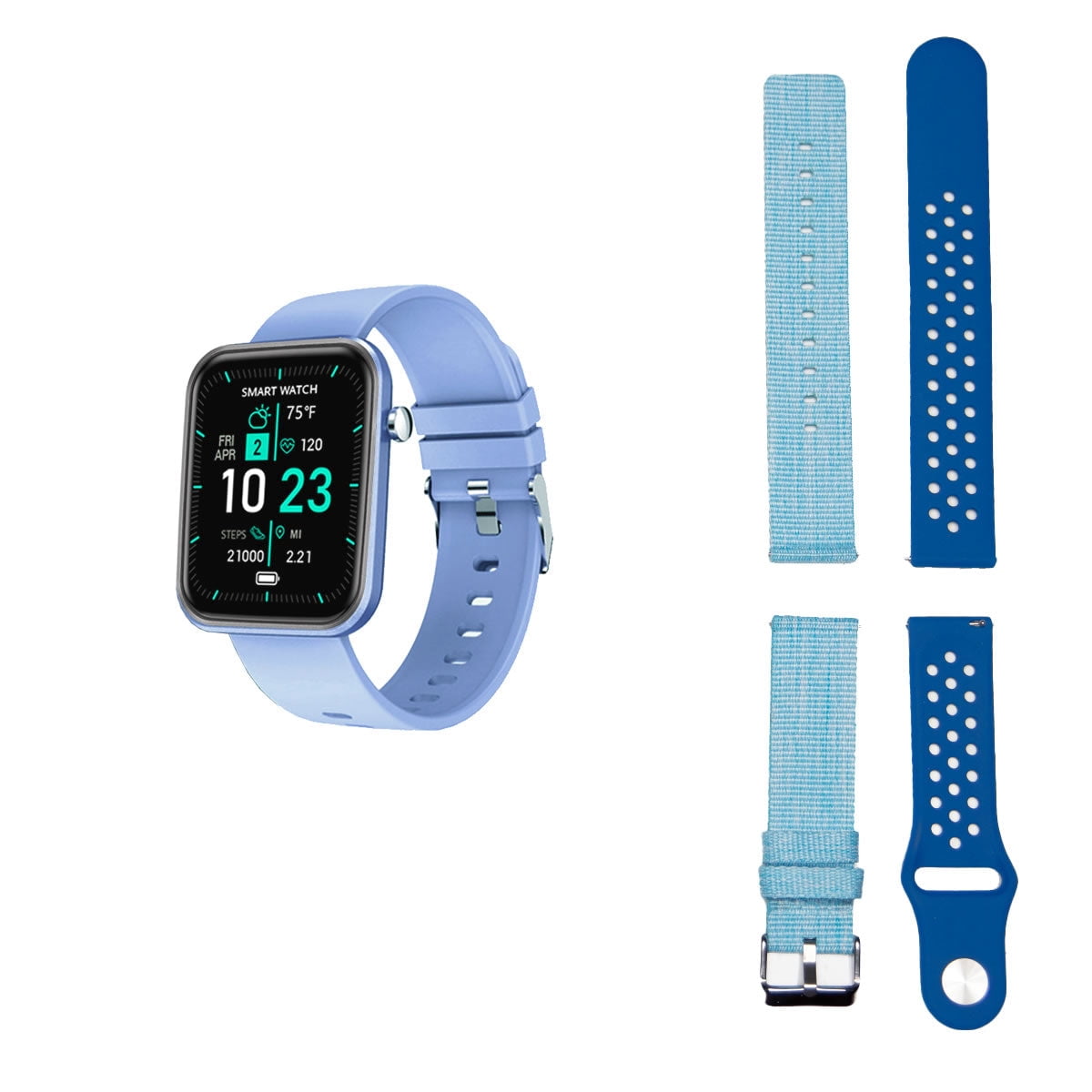 Advanced Smartwatch With Three Bands And Wellness + Activity  display picture 3
