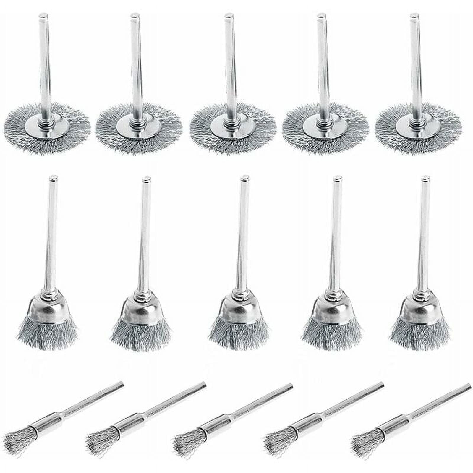 Advanced Stainless Steel Wire Brush Set, Metal Surface Cleaning Tools