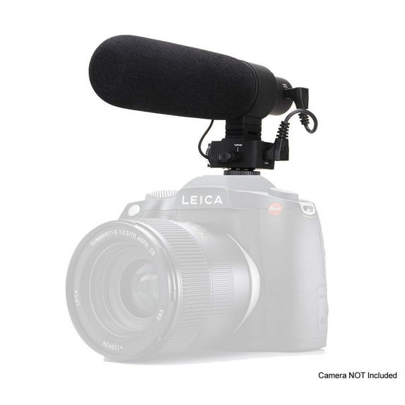 Advanced Super Cardioid Microphone (Stereo/Shotgun) With Dead Cat Wind Muff for Sony SLT-A77