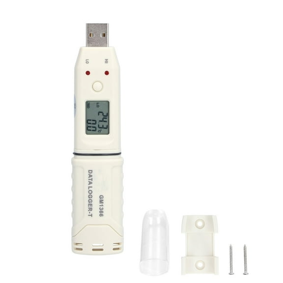 Advanced Temperature and Humidity Data Logger LCD Digital Recorder for Greenhouses and Warehouse Environment Monitoring